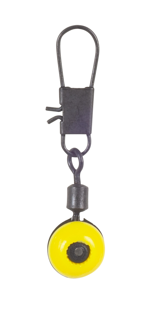 Saenger karabinka s korálkem Feeder & Float Slider M, 5 ks/bal