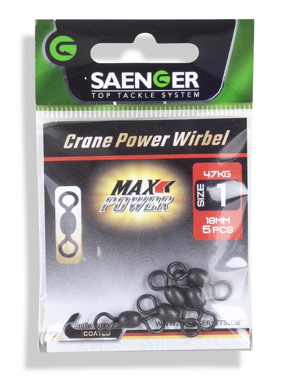 Saenger obratlík Crane Power 5 13mm, 8ks/bal