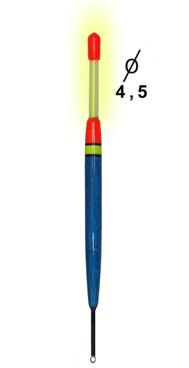 TIM splávky pro noční rybolov, hmotnost 5,0 g, délka 22 cm