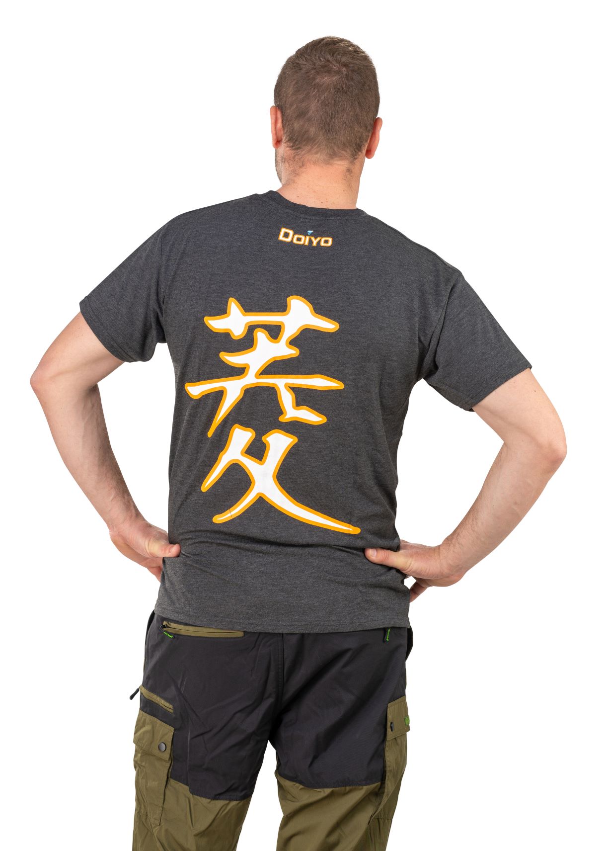 Doiyo tričko Logo šedé XL