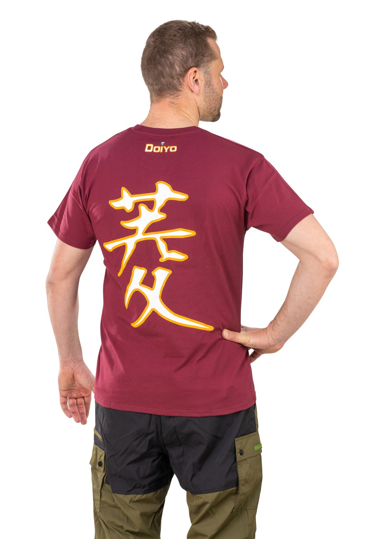 Doiyo tričko Logo bordó XL