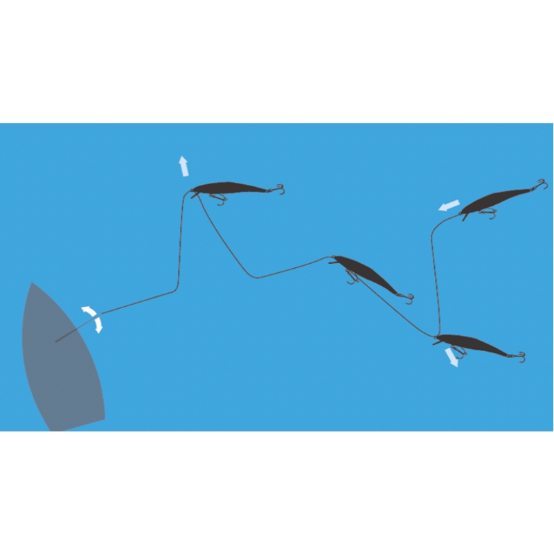 Mistrall wobler Forell Floater 10cm vzor 005