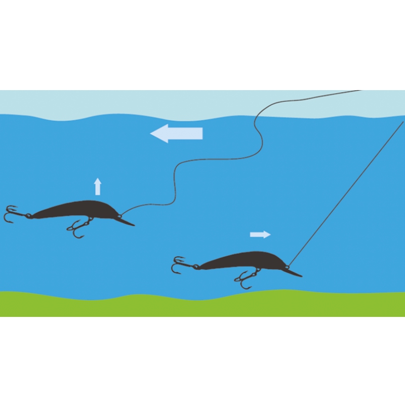 Mistrall wobler Dancer floater 8cm vzor 118