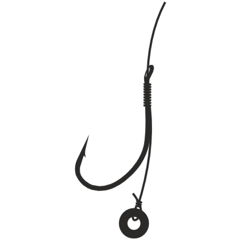 Mistrall feederový návazec Maruseigo s gumovým kroužkem 30cm 0,18mm velikost 12 balení 10ks