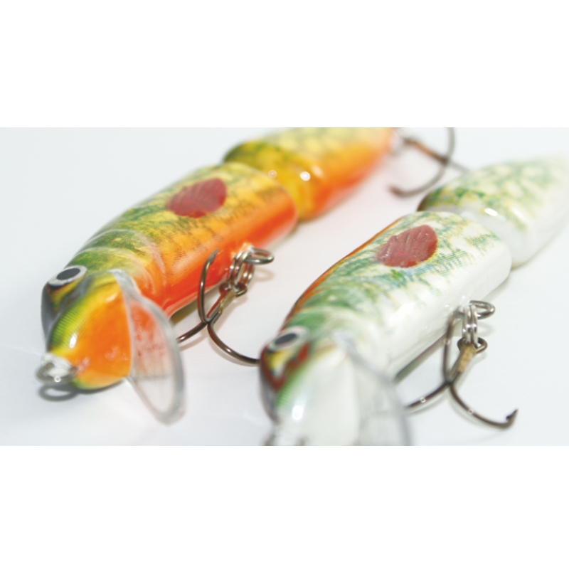 Mistrall wobler Pike Jointed Floater 10cm vzor 104