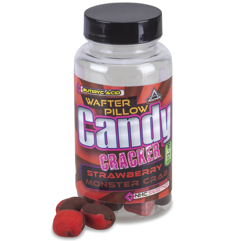 Anaconda wafter Candy cracker Strawberry-Monster crab 16x17mm