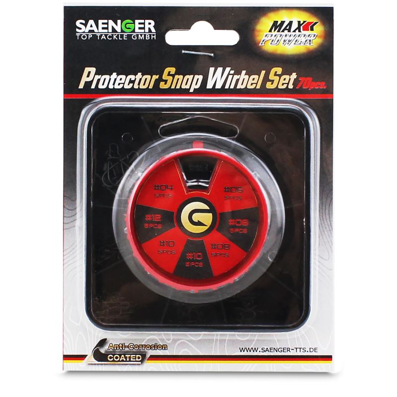 Saenger set obratlíků s karabinkou varianta B 35 ks