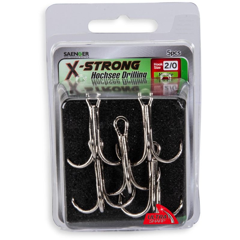 Saenger trojháček X-Strong Hochsee Drill 1/0 5ks