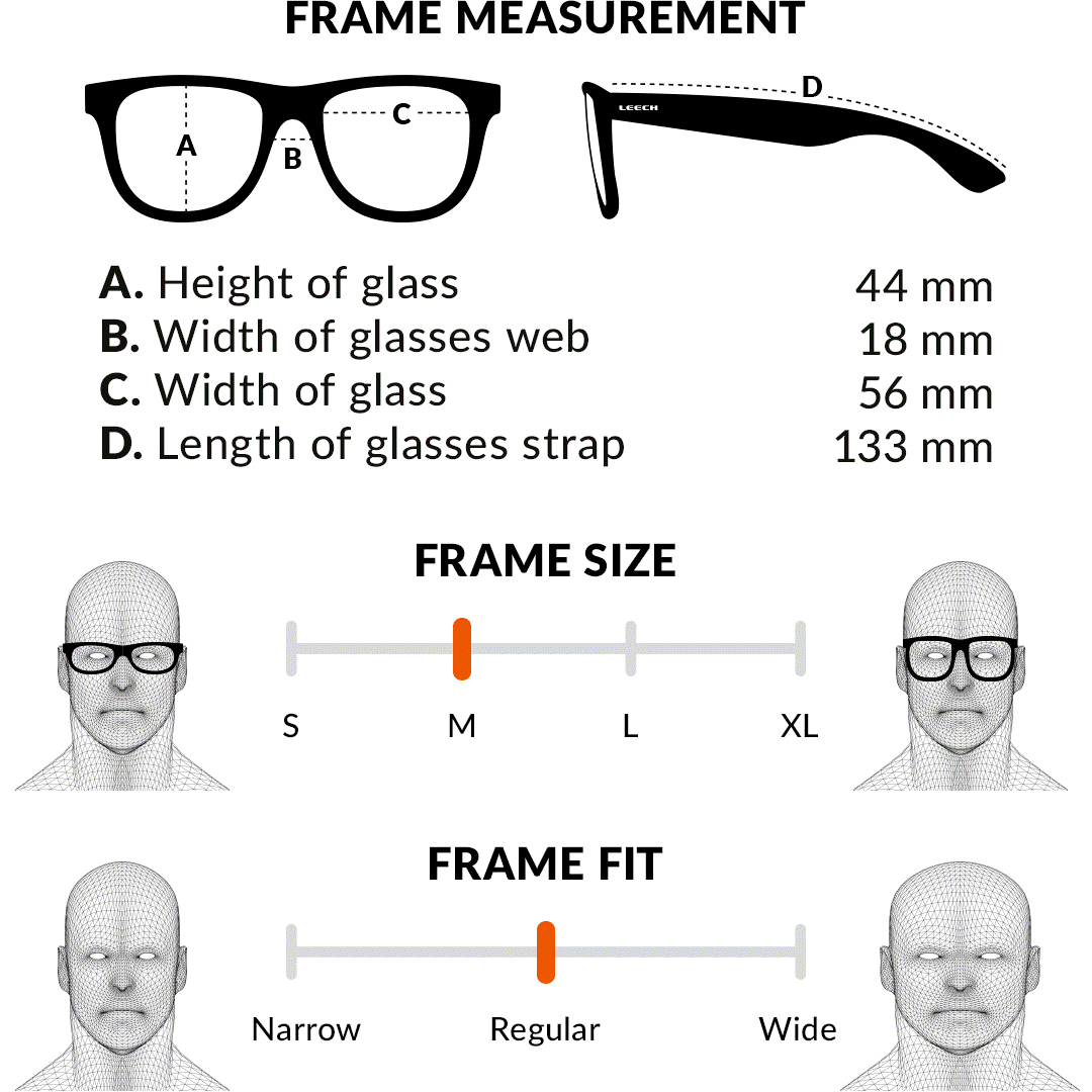Leech brýle ATW6 black