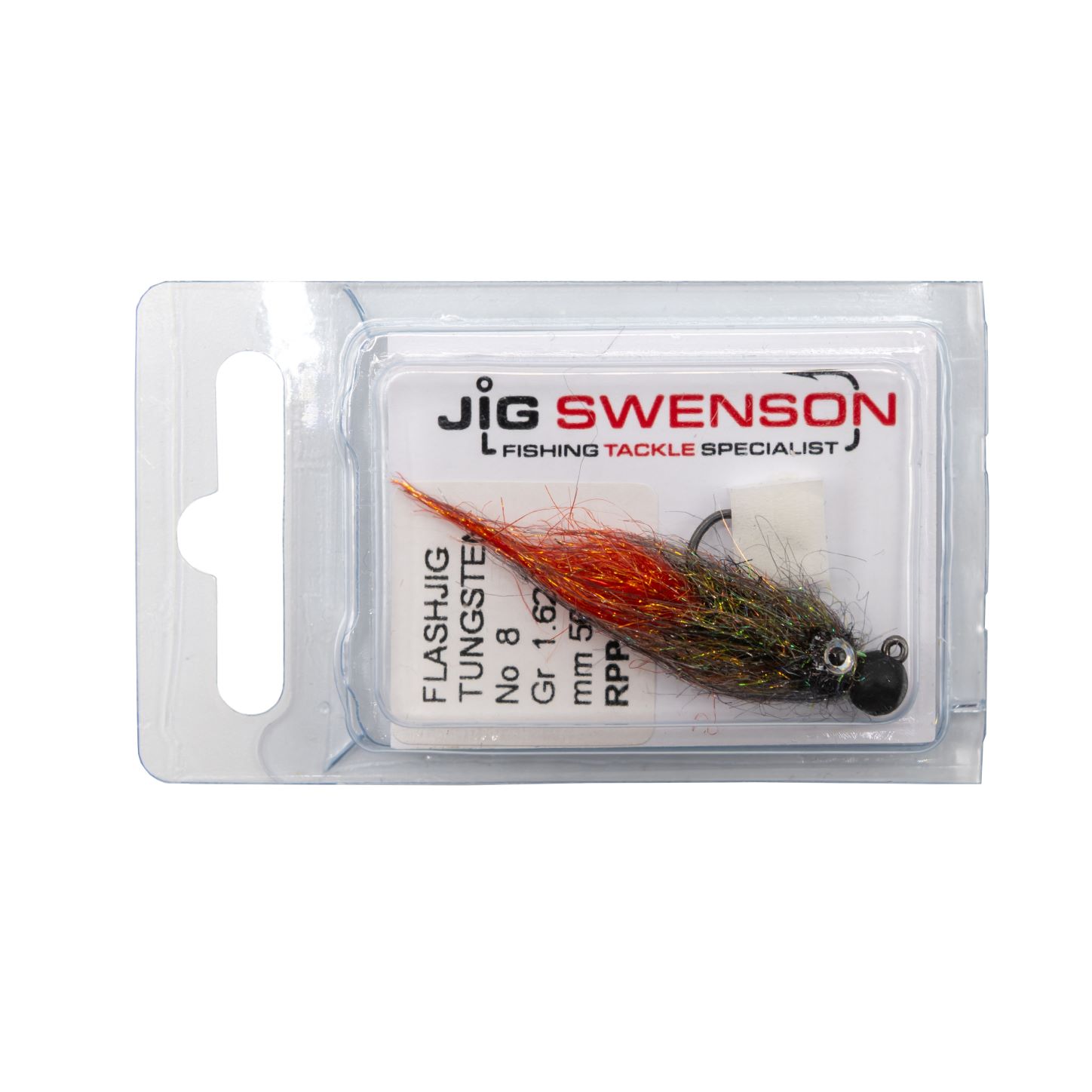 JIG SWENSON Flash jig, tungsten 1,62g, vzor RPP8
