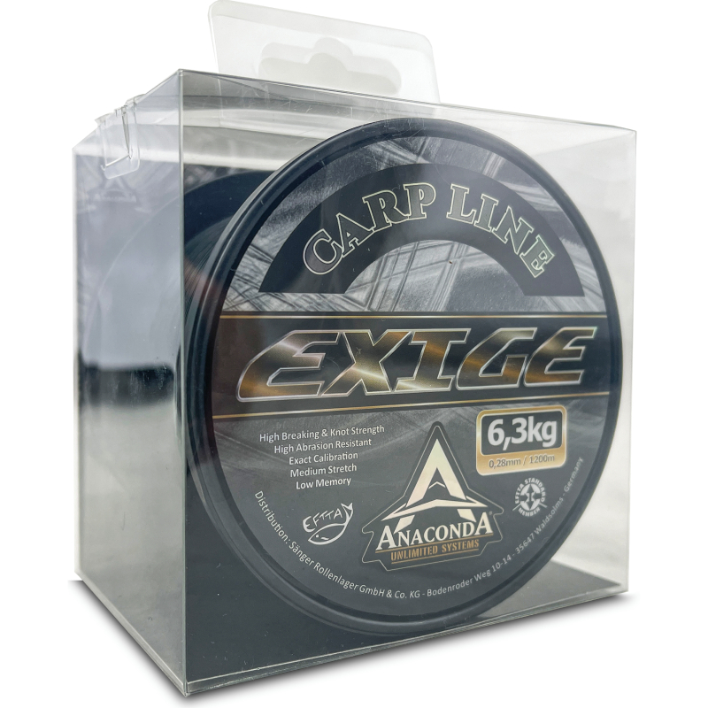 Anaconda vlasec Exige Carp Line 0,39 mm 1200 m