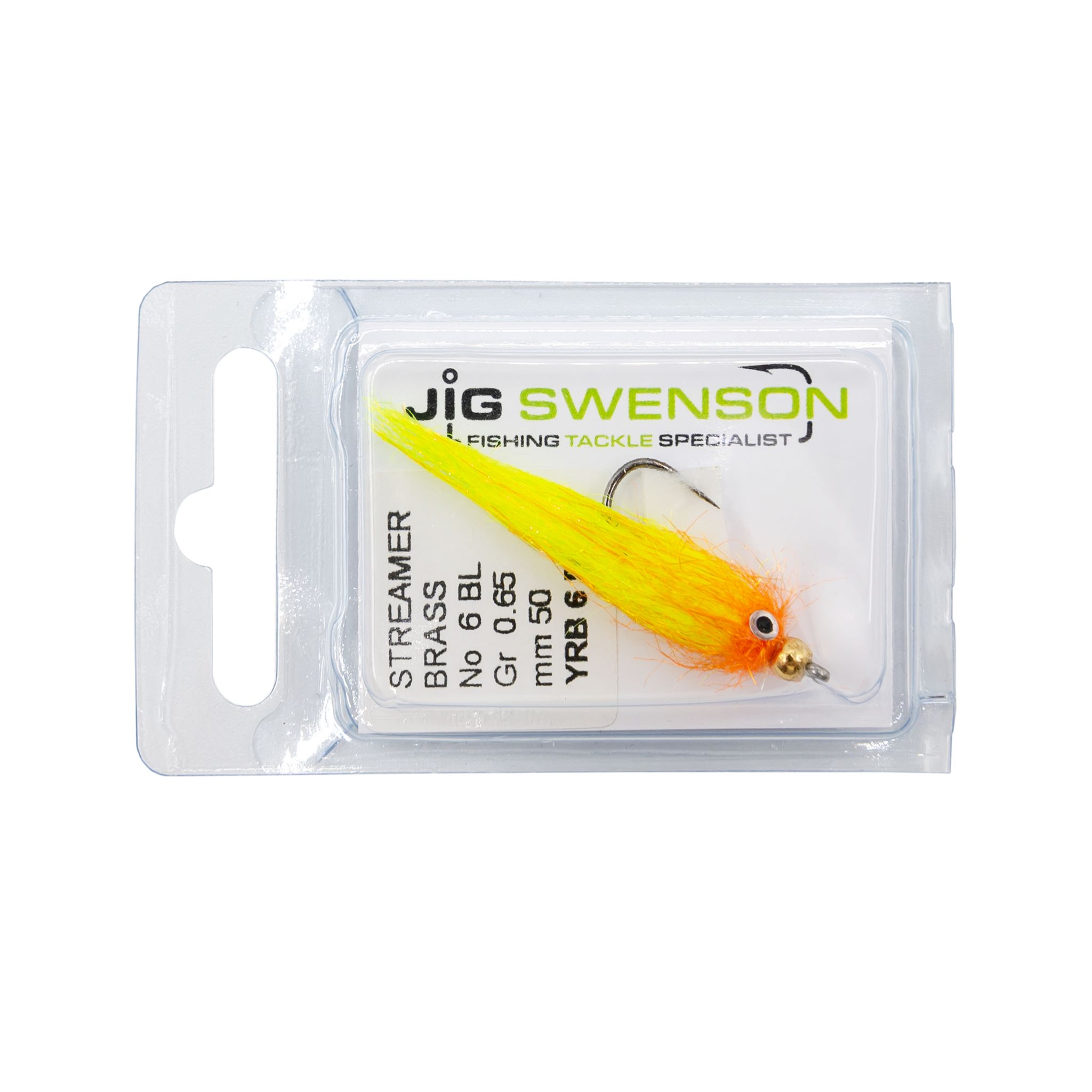 JIG SWENSON Flash jig, mosaz 0,65 g, vzor YRB6