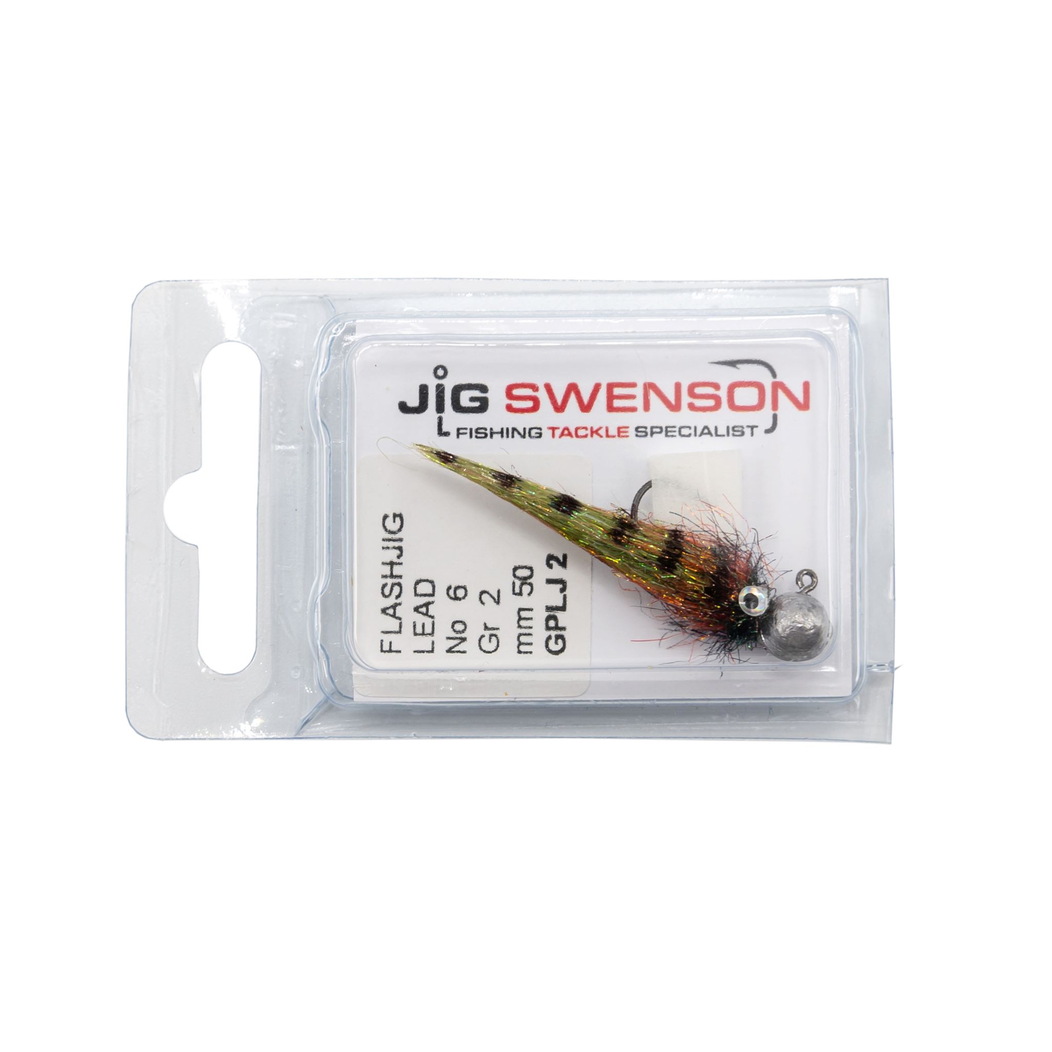 JIG SWENSON Flash jig, olovo 2 g, vzor GPLJ2