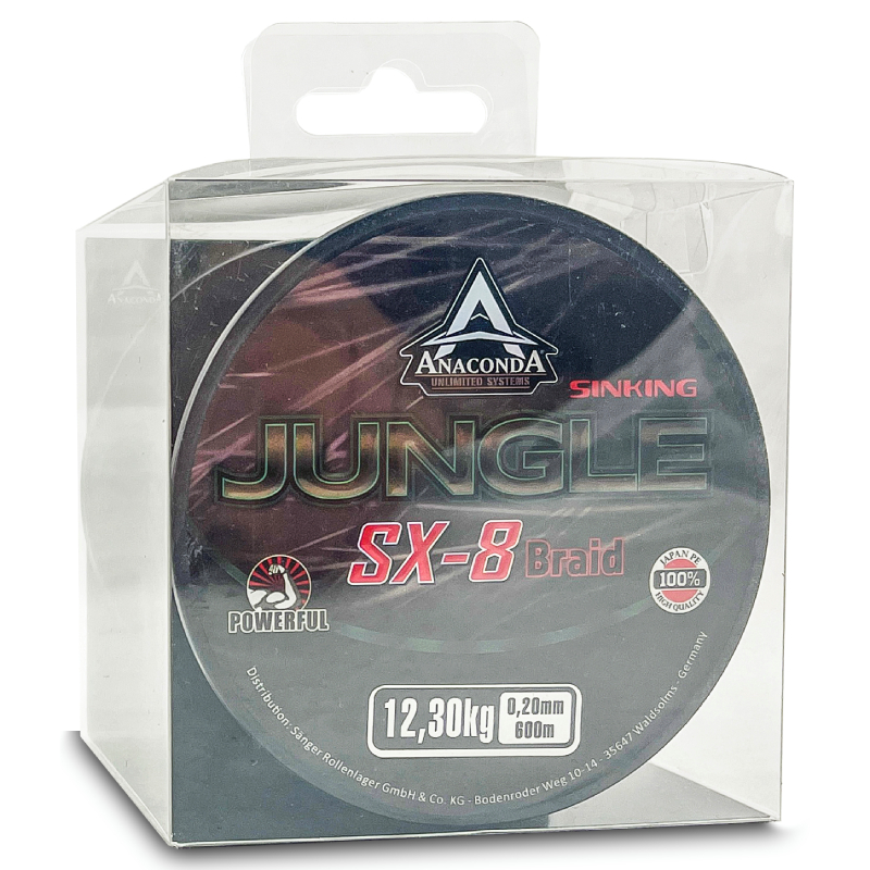 Anaconda šňůra Jungle SX-8 0,25 mm 600 m