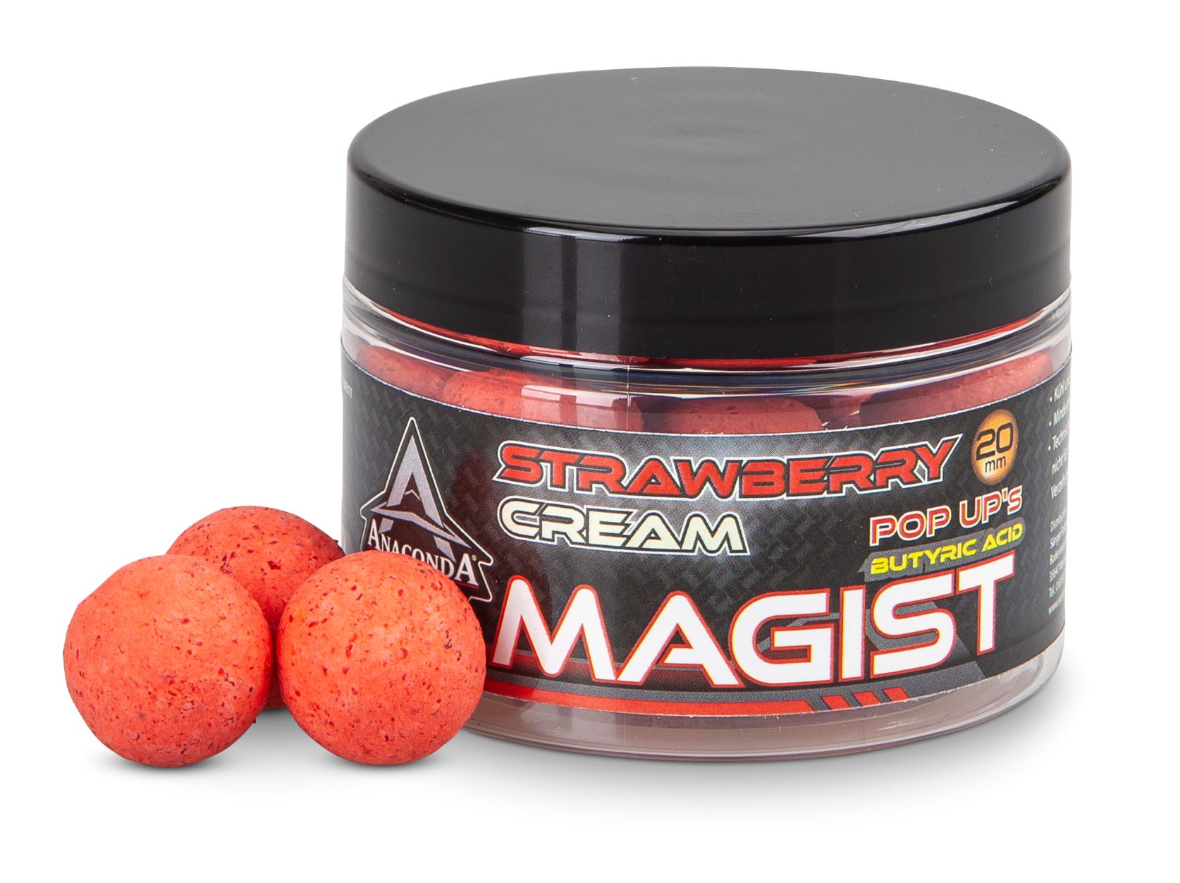 Anaconda Pop up’s Magist Strawberry Cream 16 mm/50 g