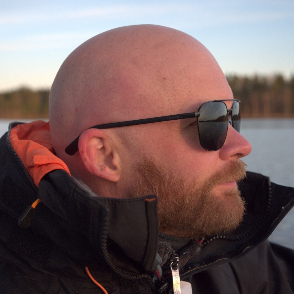 Leech brýle Falcon black