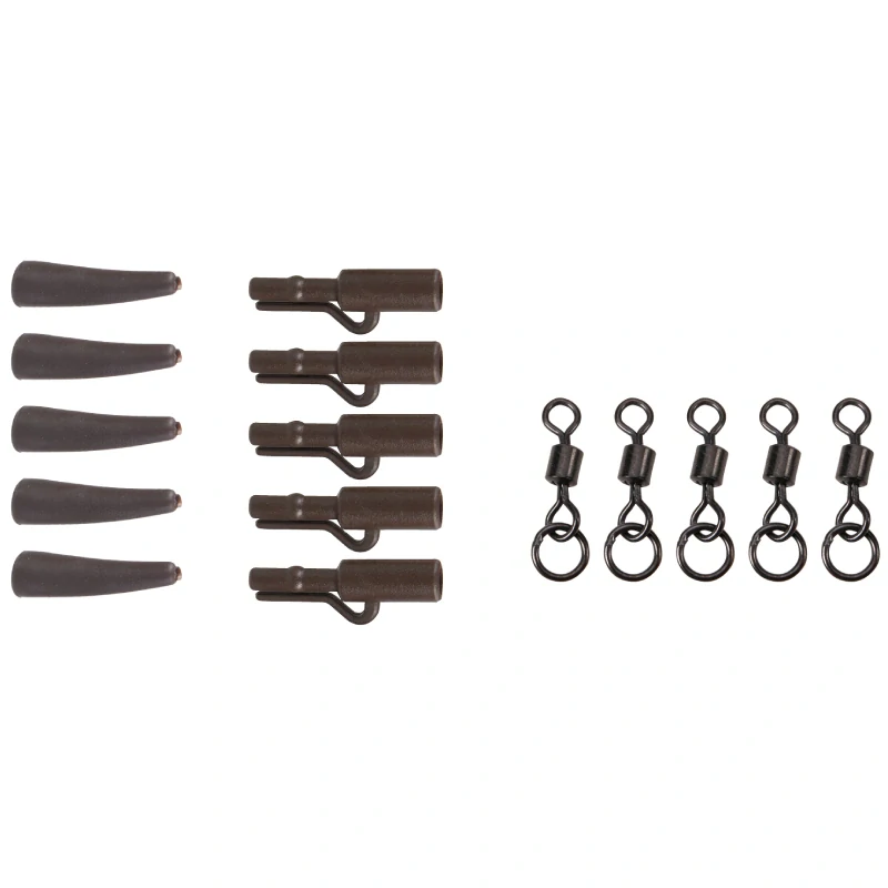 Anaconda sada 360 Flex Ring Swivel Safety LC Kit hnědá 5ks