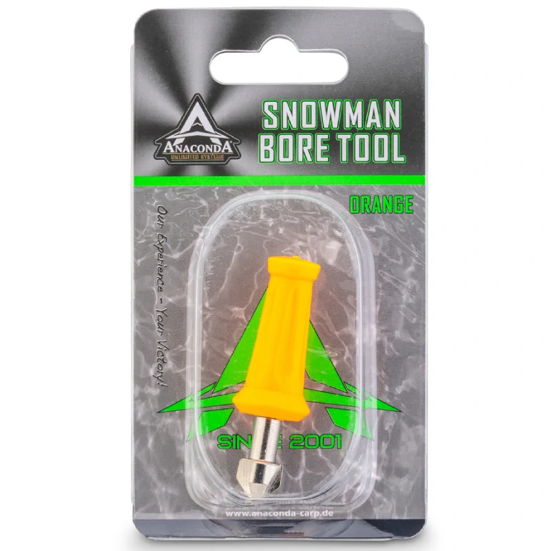 Anaconda vrták Snowman Bore Tool oranžový 10mm