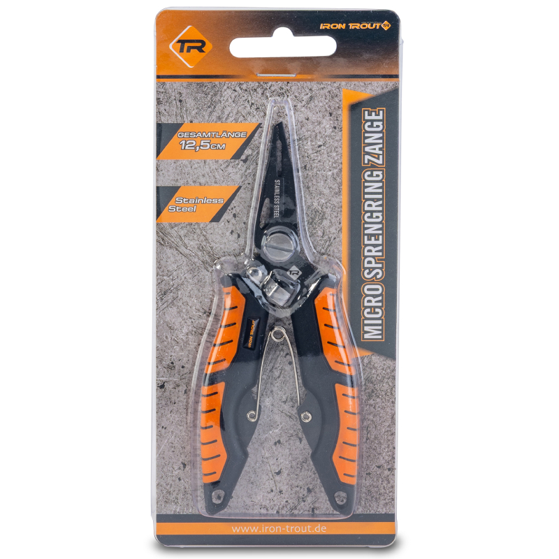Iron Trout kleště Micro Sprengring-Zange 12,5cm