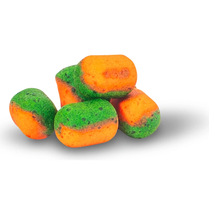 MS Range wafter Bi-Color Dumbells 7x10mm 20g Garlic & Peach