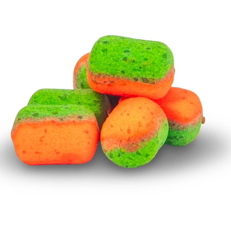 MS Range wafter Bi-Color Dumbells 7x10mm 20g Strawberry & N-Butyric