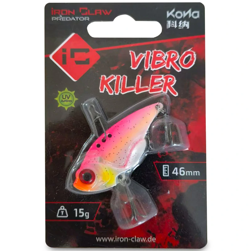 Iron Claw nástraha cikáda Vibro Killer 46mm 15g PP