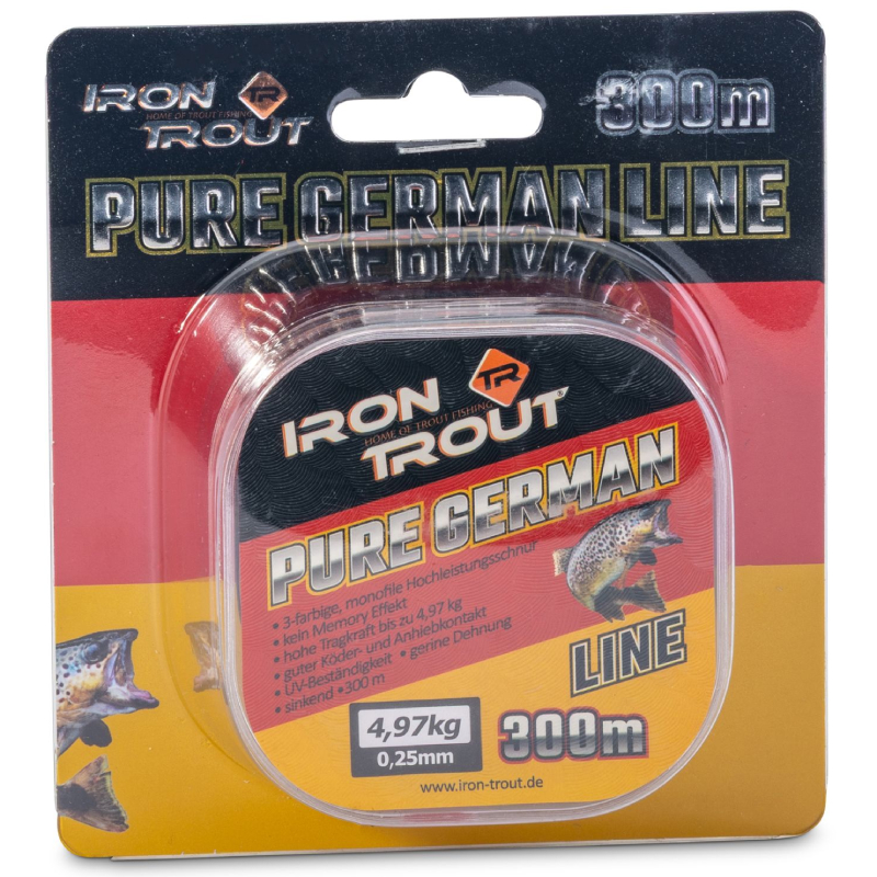 Iron Trout vlasec Pure German Line 300m 0,16mm