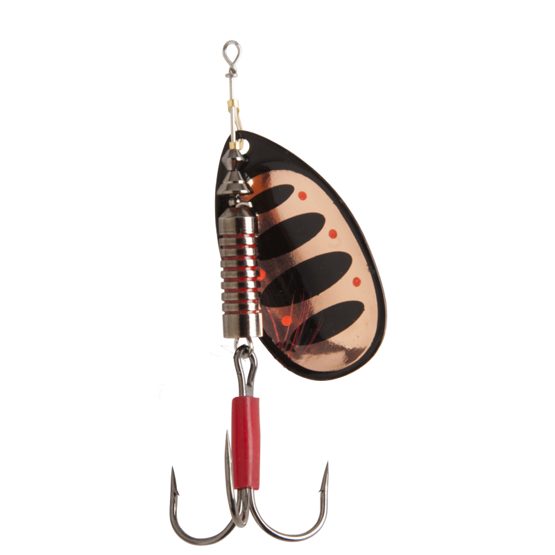 Iron Claw třpytka F-Blade Spinner 2,5 g vzor CB