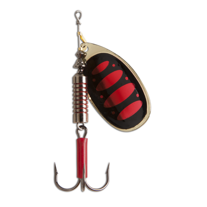 Iron Claw třpytka F-Blade Spinner 2,5 g vzor BGR