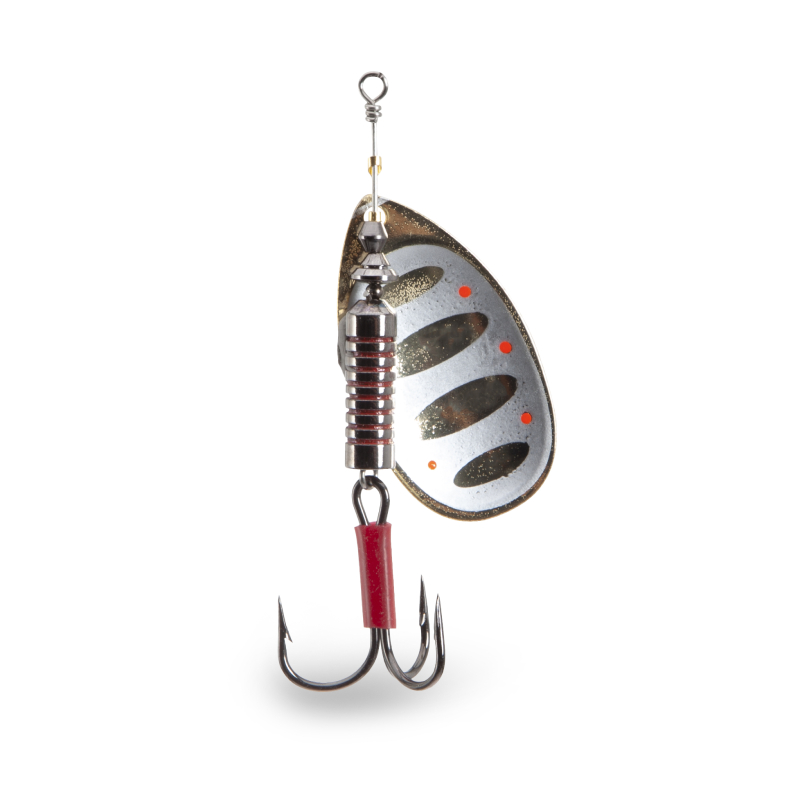 Iron Claw třpytka F-Blade Spinner 2,5 g vzor GS