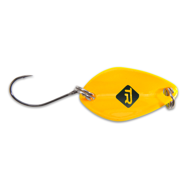 Iron Trout třpytka Wide Spoon vzor YO 2 g