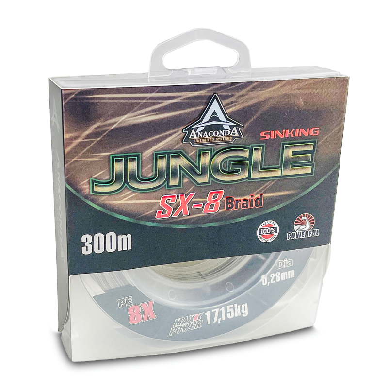 Anaconda šňůra Jungle SX-8 0,30 mm 300 m