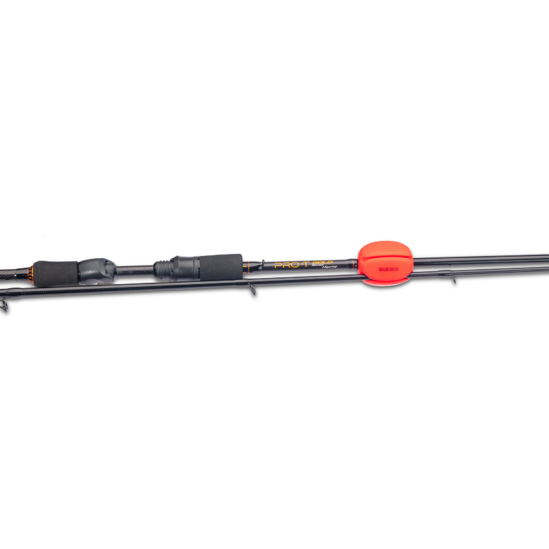 Saenger držiak prútu Spin Rod Clipper Red 1ks