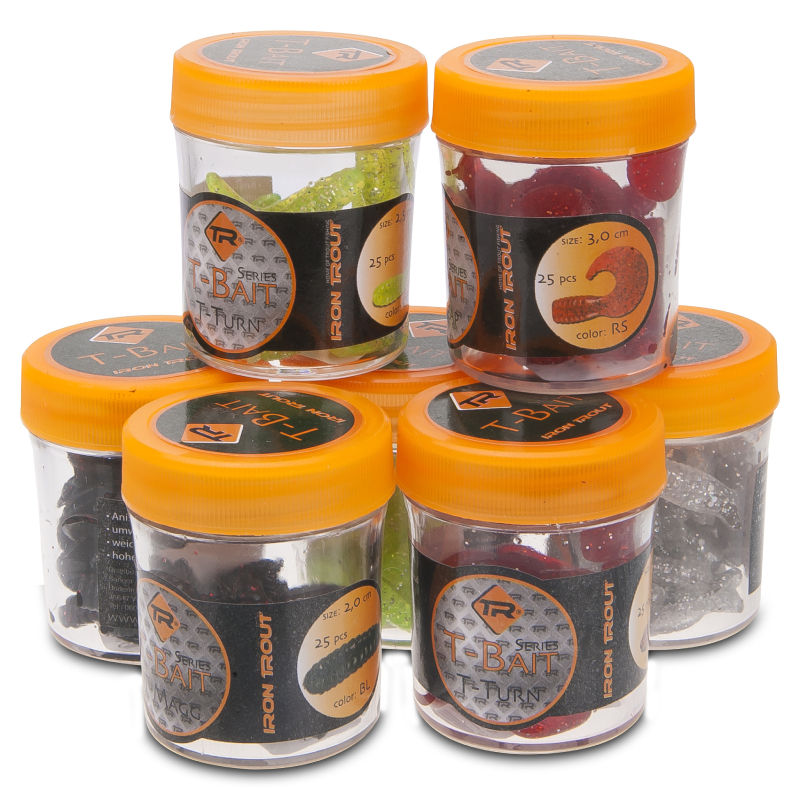 Iron Trout gumová nástraha T - Magg vzor CS 2 cm 25 ks