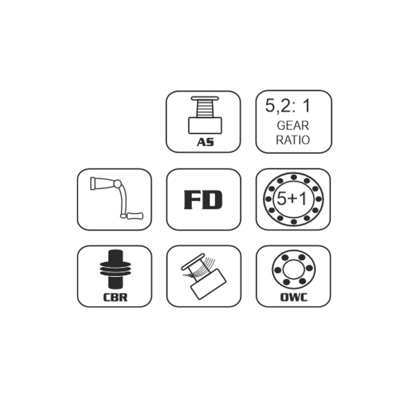 Mistrall naviják Vixen Spin 10