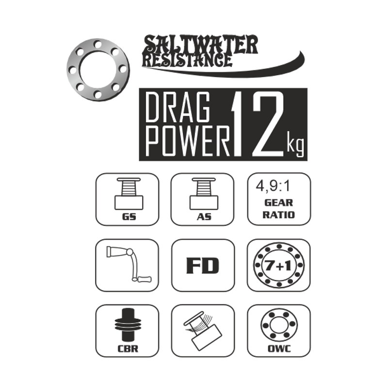 Mistrall naviják Vixen Sea 60