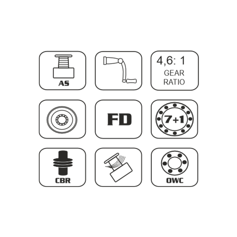 Mistrall naviják Brabus Spin 40