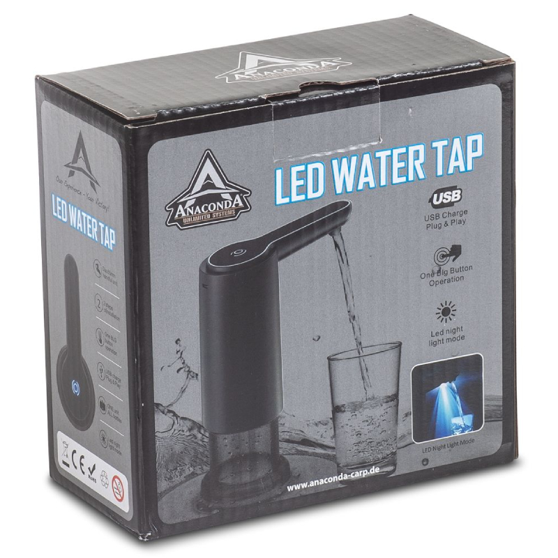 Anaconda výpustný kohútik LED Water Tap