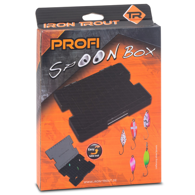 Iron Trout krabička Profi Spoon Box 22,7×17,8×2,1cm