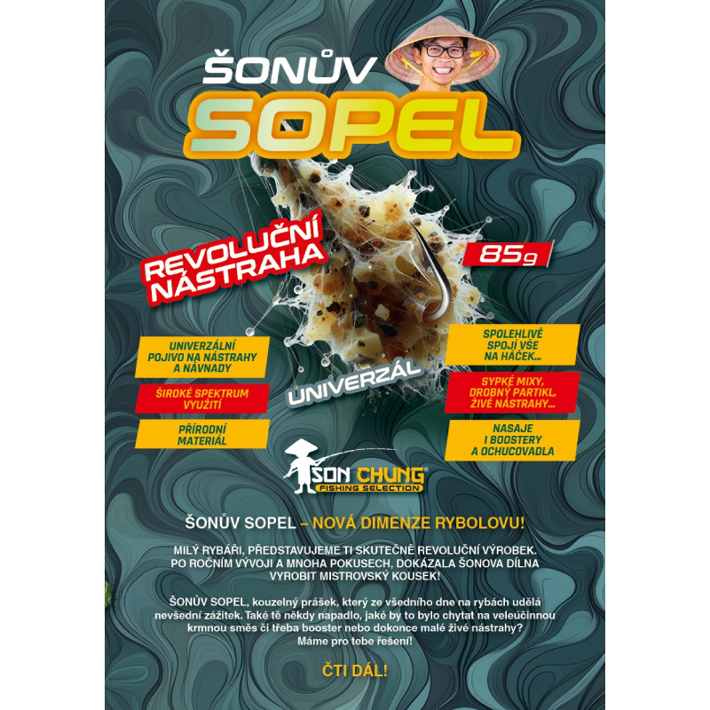 Šonův Sopel revolučná nástraha veľká dóza 85g