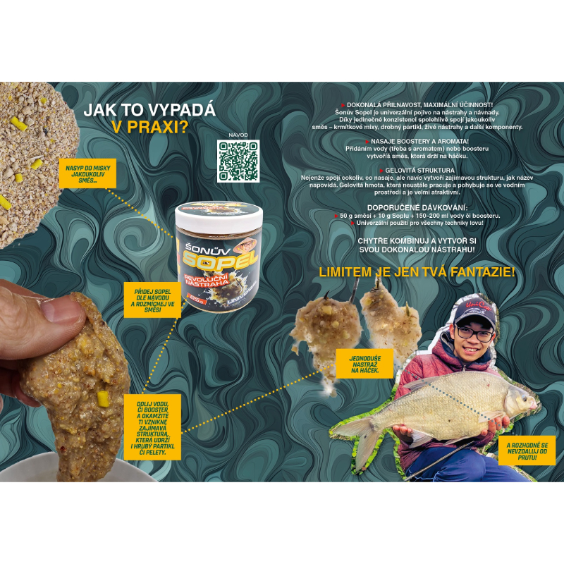 Šonův Sopel revolučná nástraha veľká dóza 85g