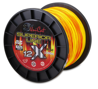 Uni Cat šňůra 12 X Superior Line 0,60mm, 1500m, 62 kg