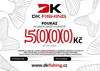 Dárkový poukaz v hodnotě 5000 Kč