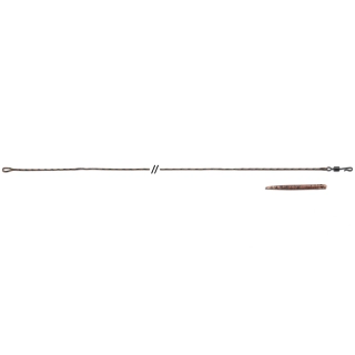 Anaconda olověnka Jungle Quick Change Leadcore Leaders 60lb 80cm 3ks hnědá