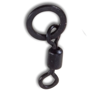 Anaconda obratlík Camou Mini Hook Ring Swivel Mini velikost 16, 10ks