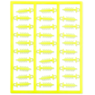 Anaconda hroty Micro Barb Boilie Spikes žlutá 60ks