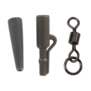 Anaconda sada 360 Flex Ring Swivel Safety LC Kit army zelená 5ks