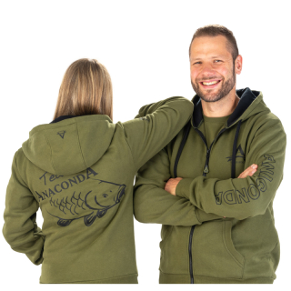 Anaconda mikina Since 2001 Team Zipper Hoodie S