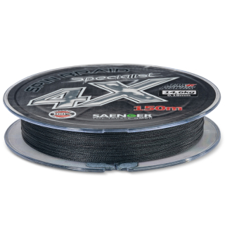 Saenger šňůra Specialist Spin Braid 4X 0,21mm 15,8kg 150m Black