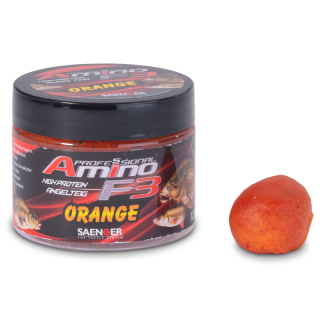 Saenger rybářské těsto Amino F-3 příchuť Pomeranč 120g